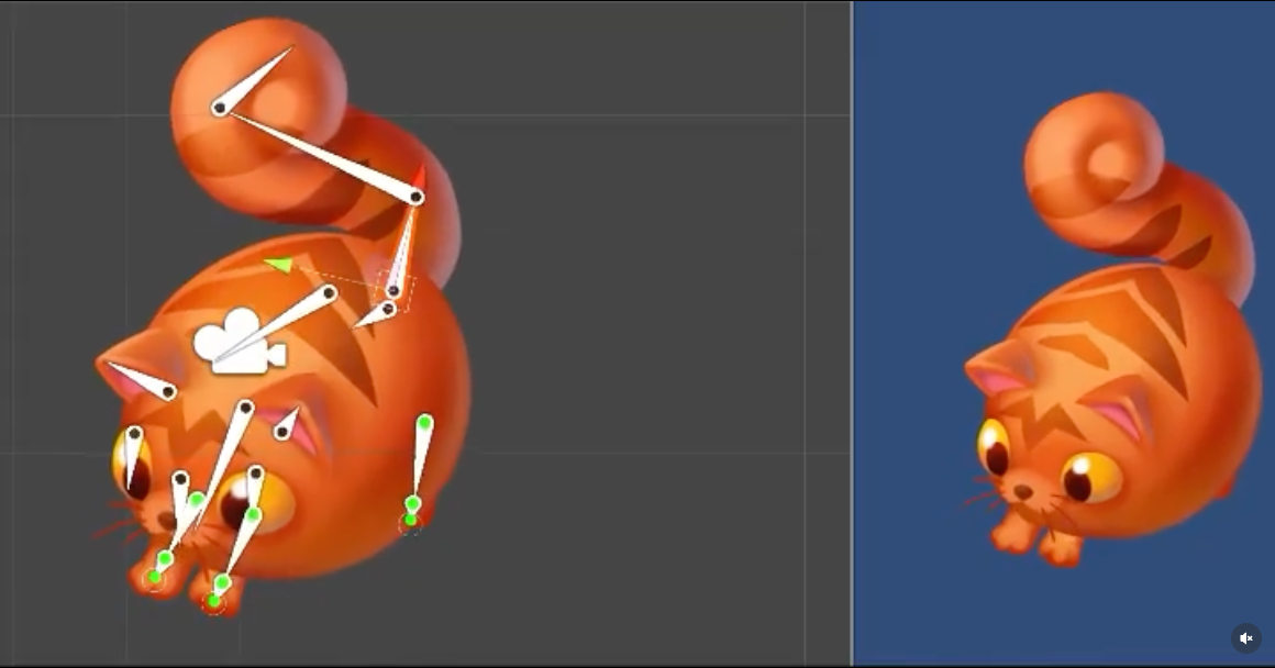 Unity 2D Spine Animation Rigging